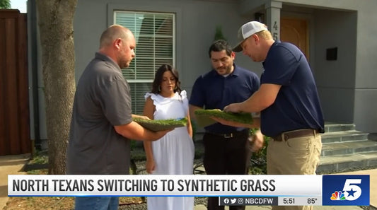 Scorching Temperatures Causing NTX Homeowners to Consider Fake Grass